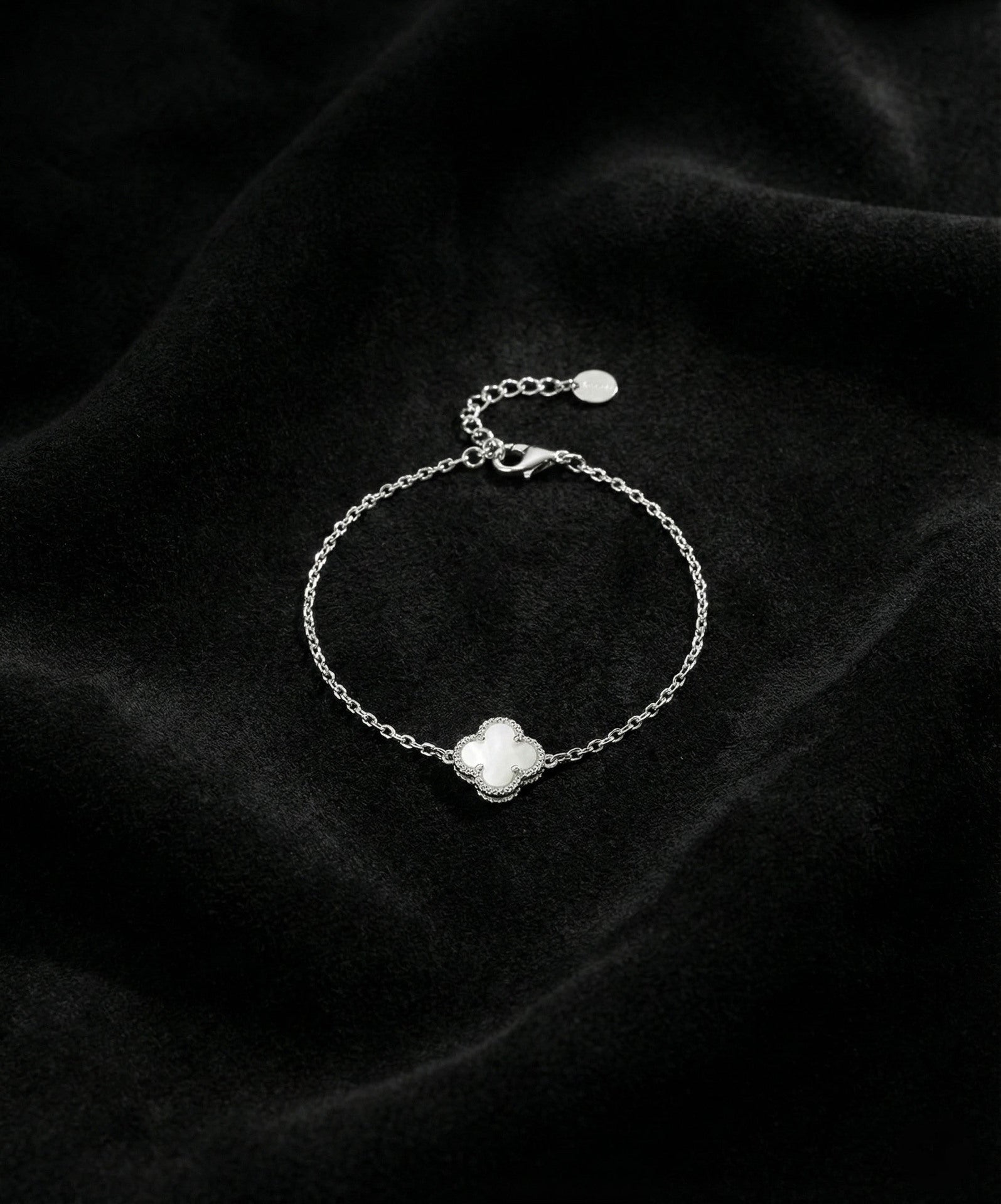 Traditional Filigree Handmade Daisy Motif Row Bracelet Silver