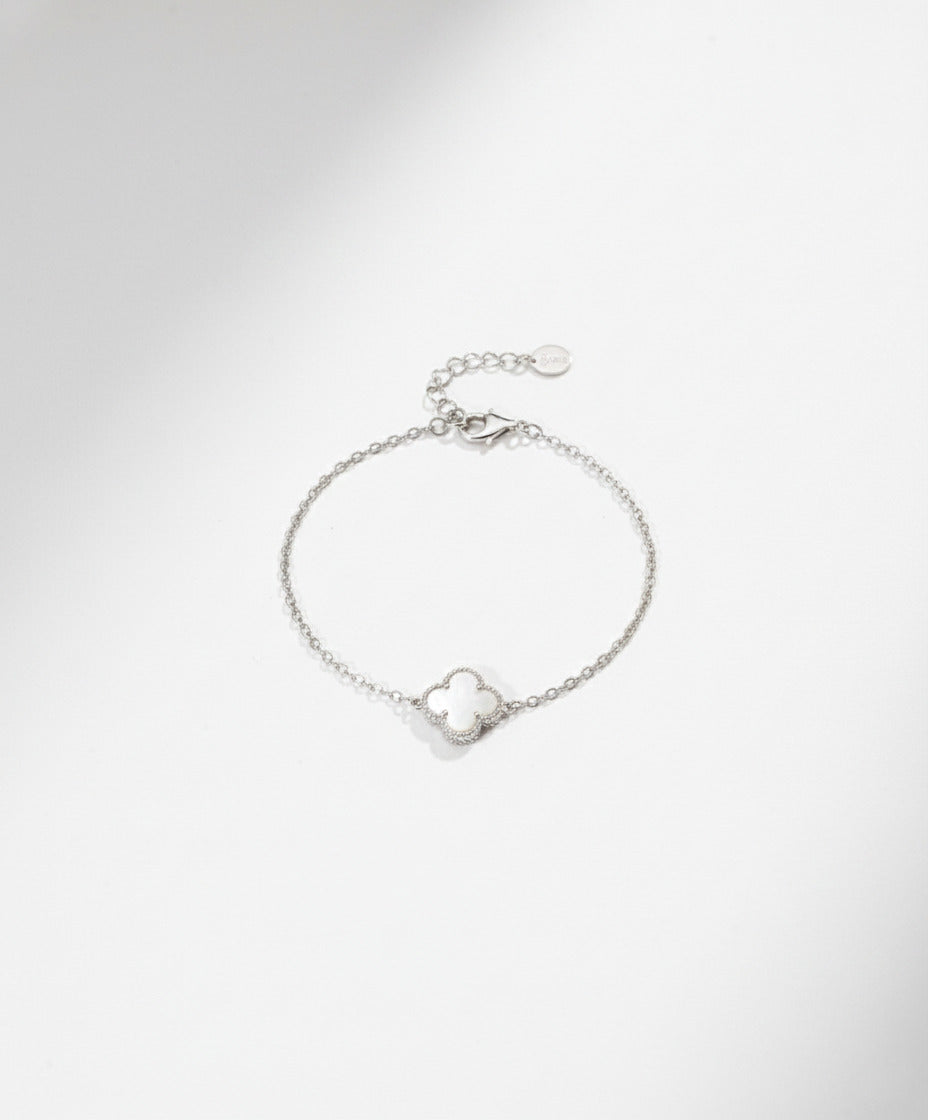 Traditional Filigree Handmade Daisy Motif Row Bracelet Silver