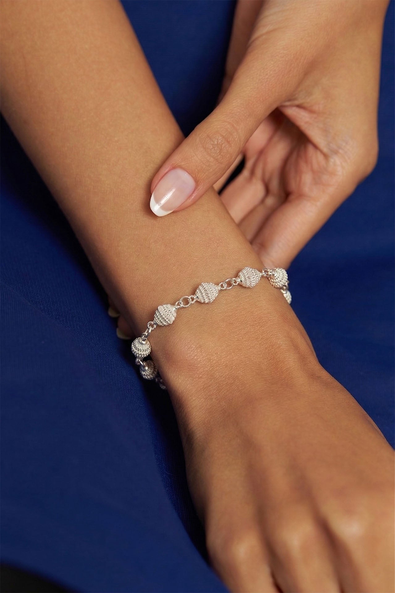 Traditional Cage Filigree Handmade Ball Chain Bracelet Silver – 6mm