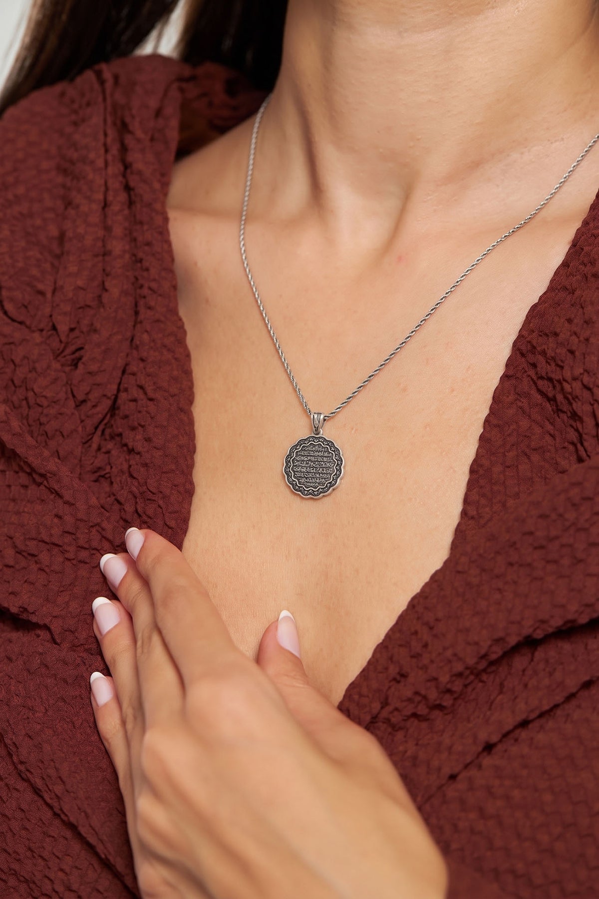 Collier antique Ayatul Kursi 2 | Argent 925