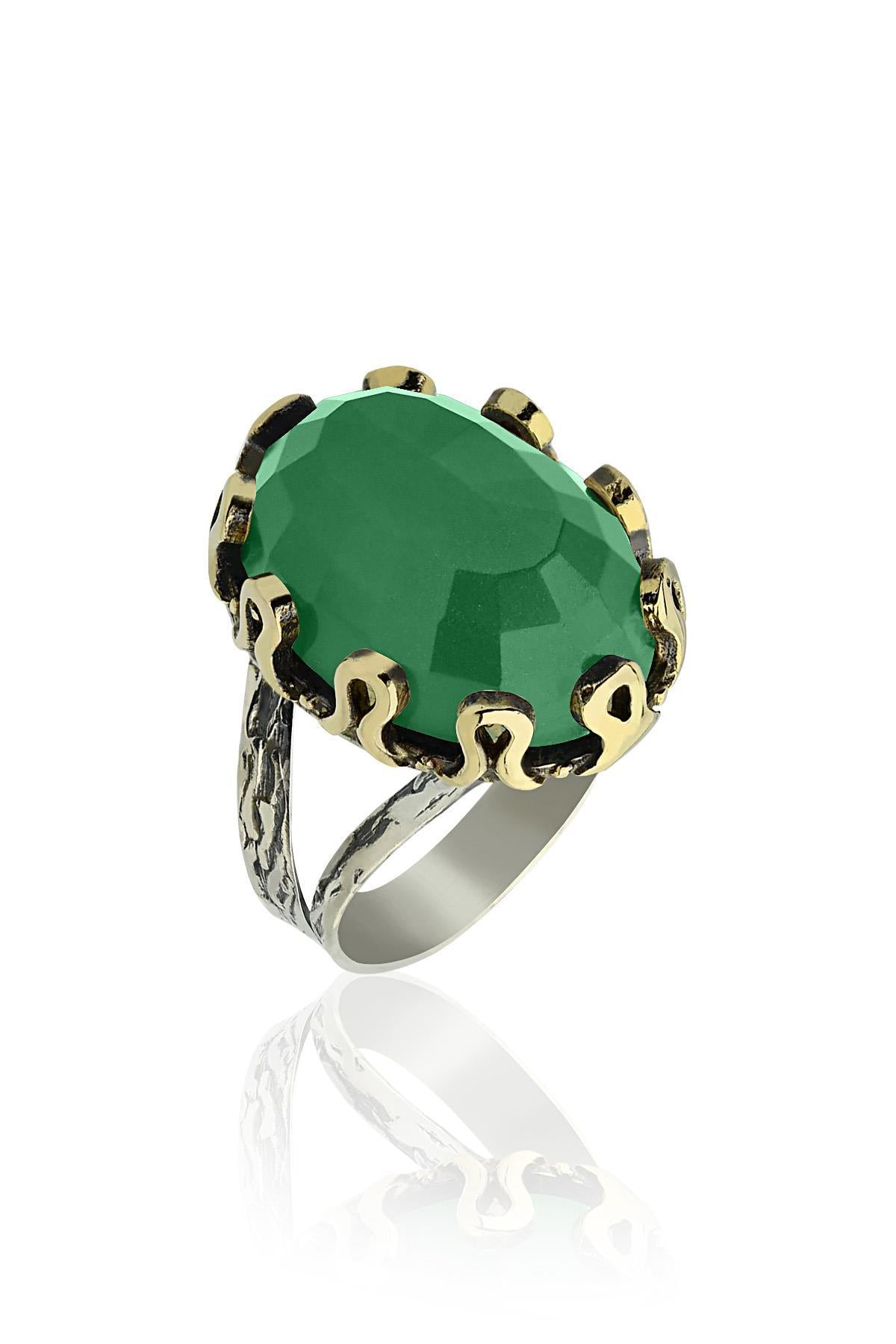 Jade Traditional Set Silver